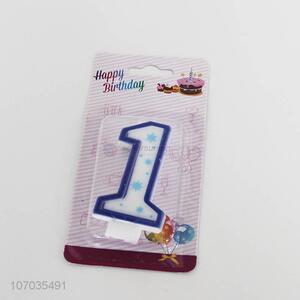 Bottom price happy birthday candle number candle for decoration