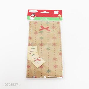 Good sale 3pcs Christmas snowflake printed paper <em>envelope</em>