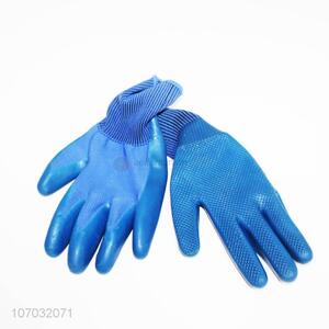 Low price safety gloves pvc protective gloves