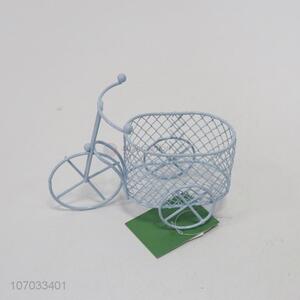 New design metal bicycle candy box, makeup sponge drying holder
