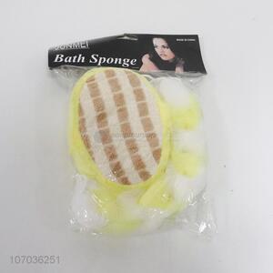 Low price exfoliating bath sponge and bath ball set