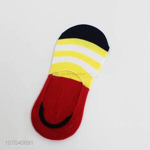 Wholesale Colorful Soft Invisible Socks For Man