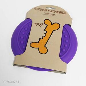 Hot sale soft dog flying disc dog interactive toys