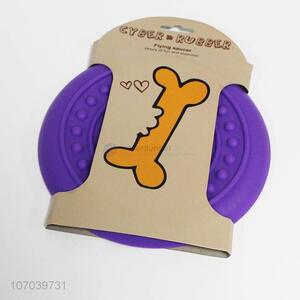 Hot sale soft dog flying disc dog interactive toys