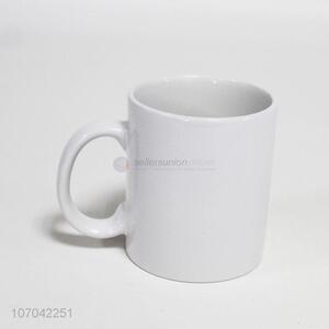 Hot sale white blank ceramic mug coffee cup