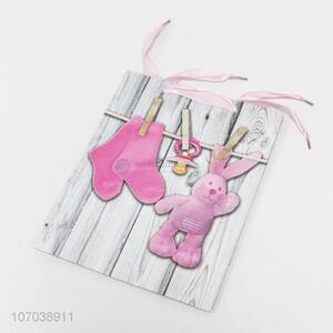 Low price cute cartoon gifts packaging bag paper gift bag