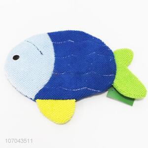 New Design Cartoon Fish Shape Bath Gloves