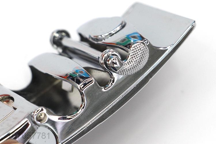 China manufacturer high-end men metal belt buckle belt accessories
