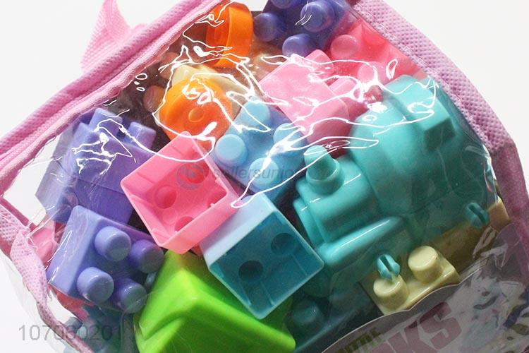 Popular Plastic Puzzle Building Blocks With Backpack