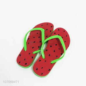 Professional custom women flip-flops slippers soft beach slipper