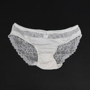 Best selling white thin sexy women lace panties women briefs