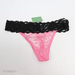 China supplier comfortable sexy women t-back ladies panties