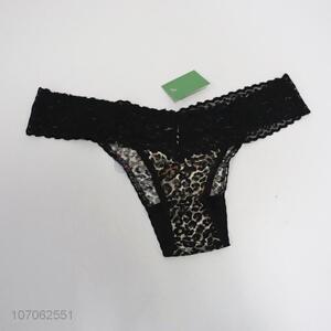 Custom breathable sexy underwear ladies t-back panties