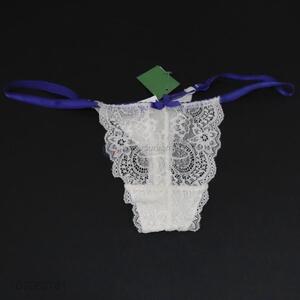 New design sexy women underwear lace t-back thong panties