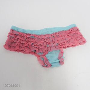 Attractive design breathable sexy underwear ladies t-back panties