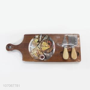 New Arrival <em>Wooden</em> Cheese <em>Cutting</em> <em>Board</em> With Knife Set