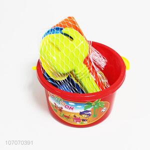 Wholesale cheap kids plastic beach sand toys plastic bucket set toy