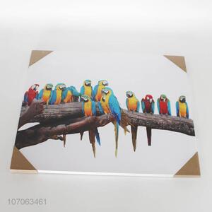 New Home Decoration Parrot Pattern Wall Hanging Photo Frame