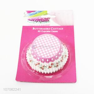 Fashion Printing 60 Pieces Cake Cup Cheap Cupcake Cases