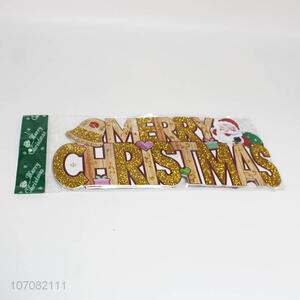 New design hanging Merry Christmas foam board for door decoration