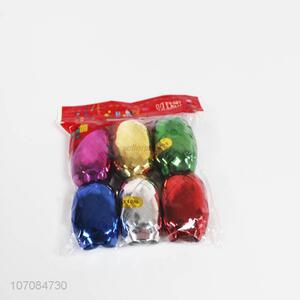 Premium quality 6pcs colorful ribbon egg for gift wrapping ribbon