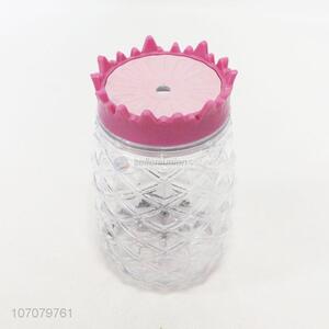 Fashion Style Plastic Straw Cup Best Pineapple Cup