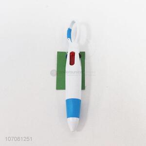 New Style Four-Color Ball Pen With Carabiner Design