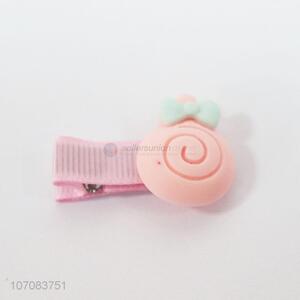 Wholesale cheap cute kids plastic hairpin hair clips
