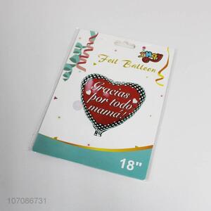 Top Quality Heart Shape Party Decoration Foil Balloon