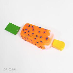 Promotional cheap popsicle shape vinyl pet toy dog chew toy