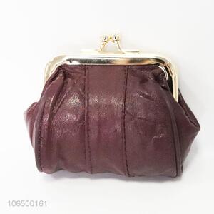 Premium quality portable mini handbag coin purse with clasp