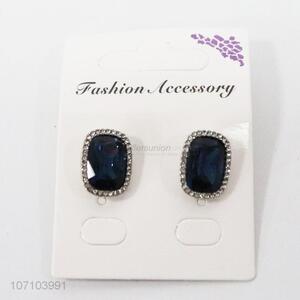 High quality fashionable rhinestone <em>ear</em> <em>studs</em> ladies earrings
