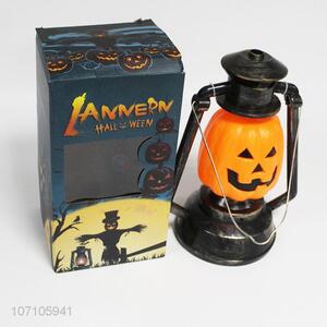 Hot sale Halloween decoration portable plastic pumpkin lantern