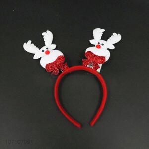 Best Sale Christmas Deer Hair Hoop With Light