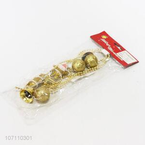 Wholesale Gold Christmas Beads Chain For Festival Decoration
