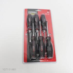 Factory price household tool 6 pieces screwdriver set