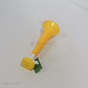Custom logo kids plastic toy trumpet football cheering trumpet