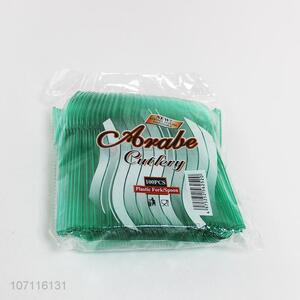 Low price 100 pieces <em>disposable</em> plastic spoon plastic <em>cutlery</em>