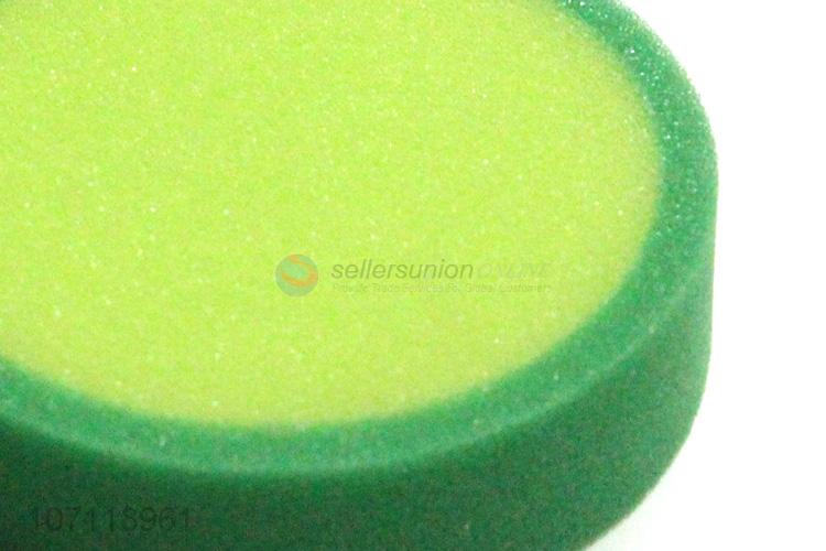 Promotional cheap soft kiwi shape baby bath sponge shower sponge