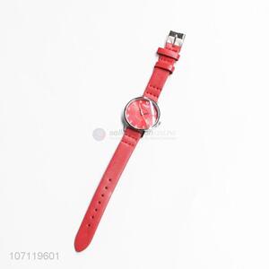 Best Quality Red Wrist Watch Popular Women Watch