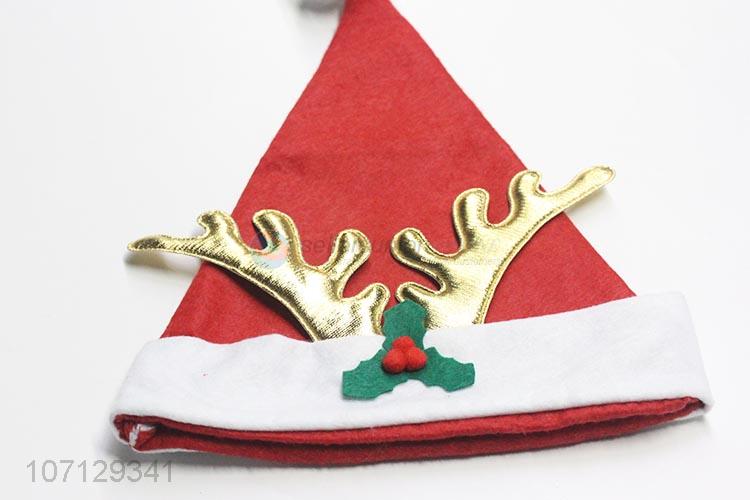 New Design Fashion Christmas Decoration Antler Santa Hats