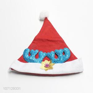 Fashion Colorful Antler Christmas Hat Decoration Santa Hats