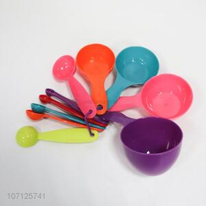 Good Sale 9 Pieces Colorful Measuring Spoon Set
