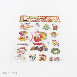 High Sales Colorful Waterproof Holiday Decoration Christmas Sticker