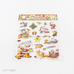 Premium Quality Non-toxic Decorative Sticker Sheet for Christmas