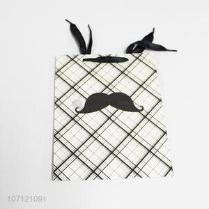 New product creative moustache pattern paper gift bag