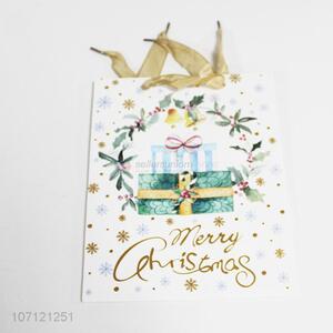 Wholesale Custom Merry Christmas Paper Gift Bags