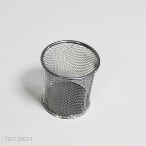 Good quality office stationery metal wire mesh pen container