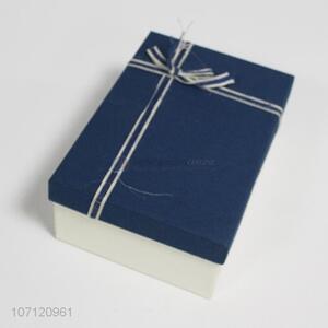 Suitable Price Bowknot Gift Case Colorful Paper Gift Box