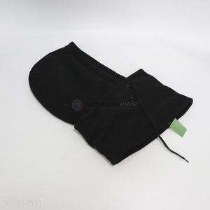 Cheap and good quality adults black leisure fleece hat